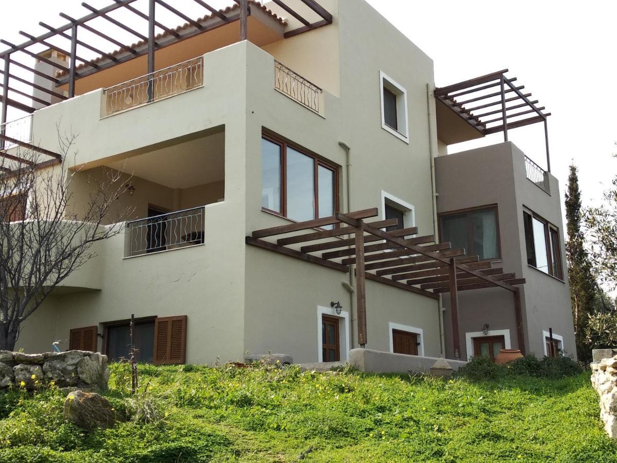 Aletraki -Off-Grid Retreat Above Heraklion, Peaceful Views 阿卡尼斯 外观 照片